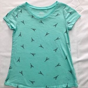 Justice V Neck T Shirt